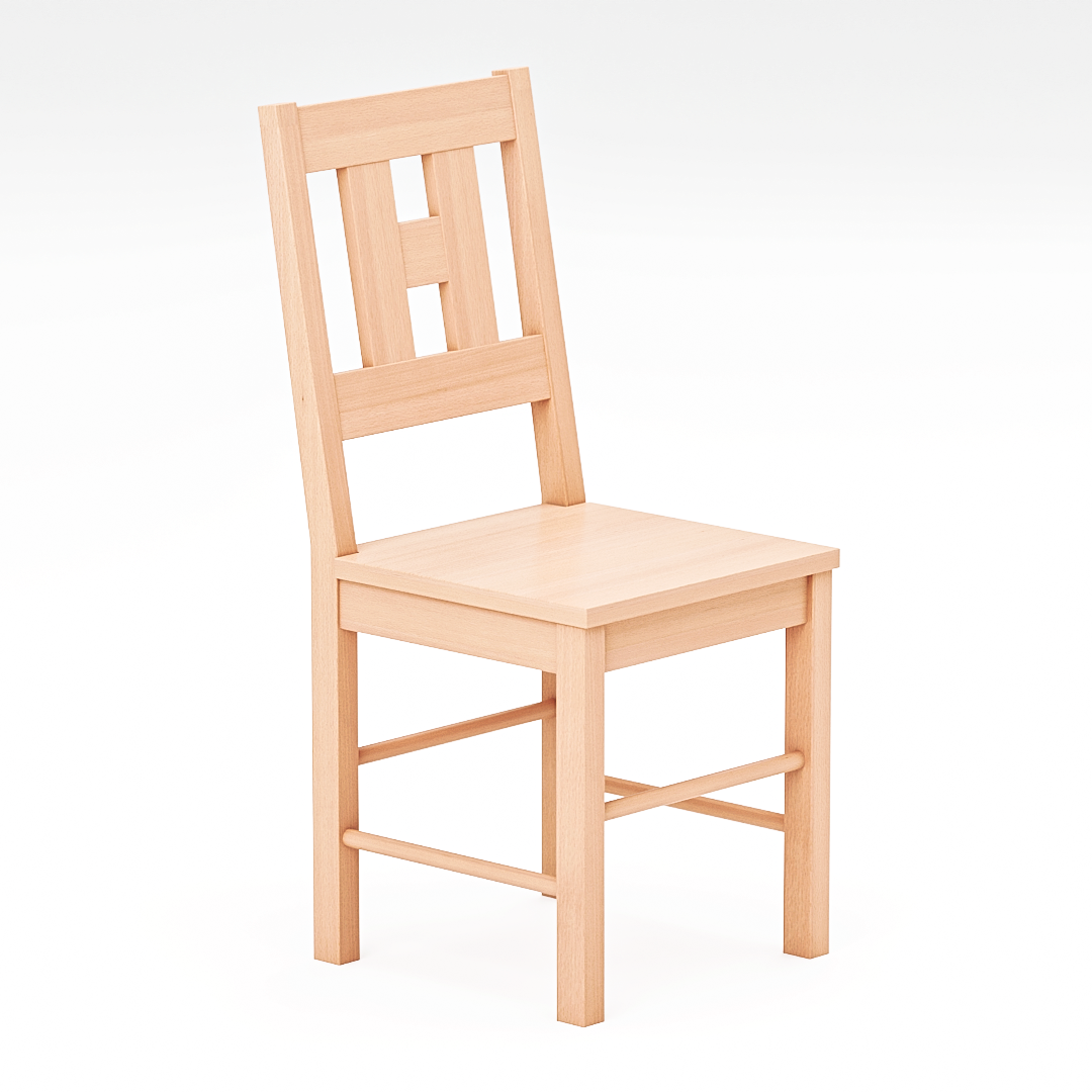 Drvena stolica Jablanica 2x2