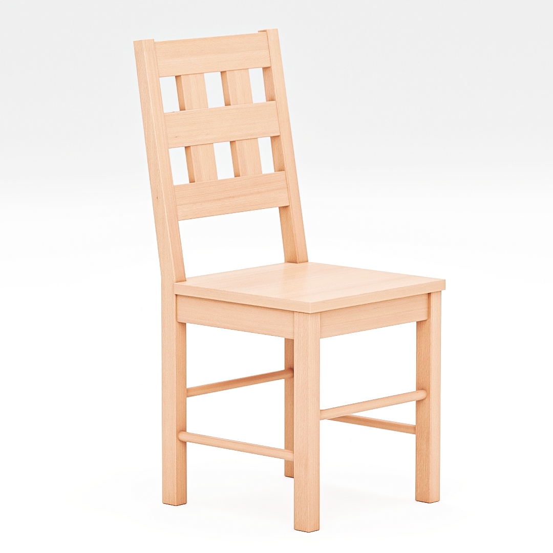 Drvena stolica Jablanica 3x2